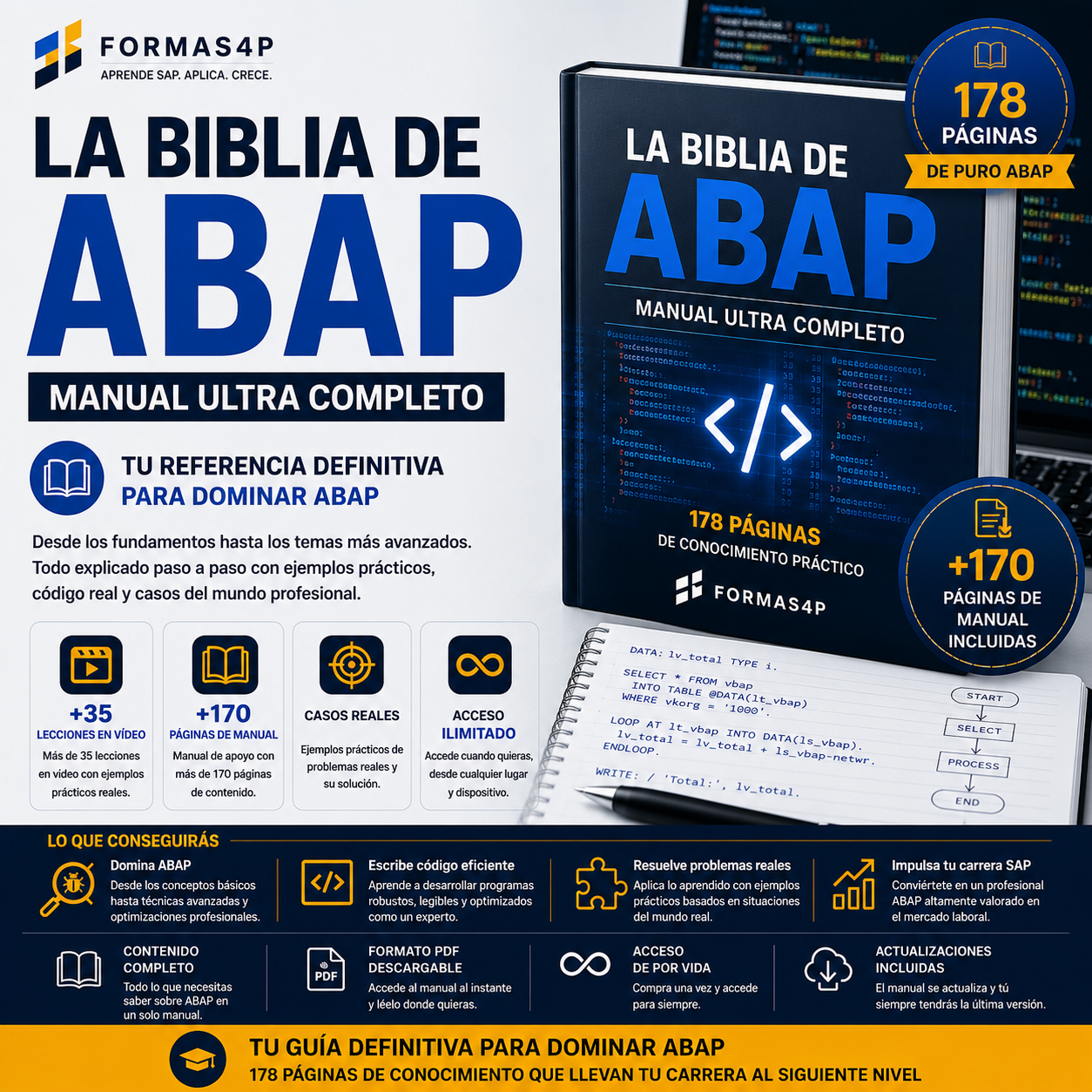 La Biblia de ABAP – Manual Completo de Programación SAP ABAP (178 páginas)